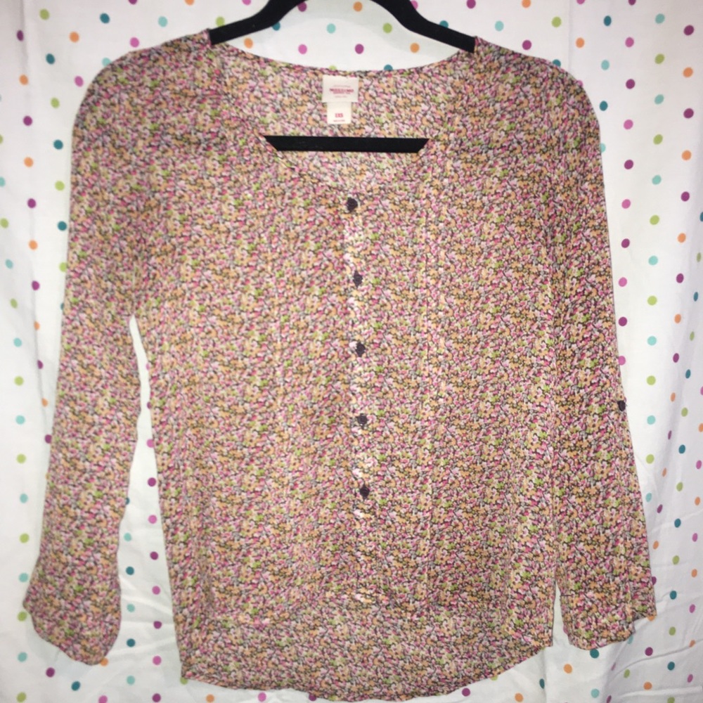 Floral Long Sleeve Blouse
